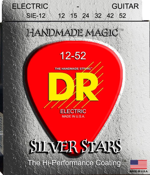 DR SIE-12 K3 SILVER STARS Set .012-.052