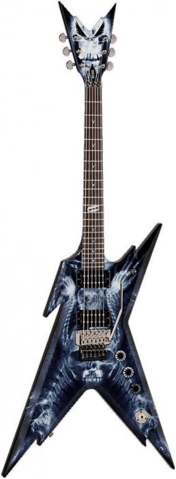 Dean Dimebag Razorback X-ray elektrick gitara