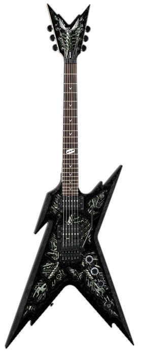 Dean Dimebag Razorback DB Floyd Bio Mech elektrick gitara