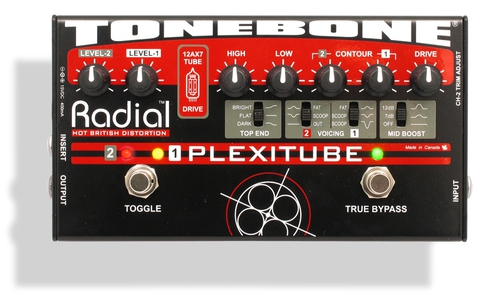 Radial Plexitube Tonebone Plexitube Tube Distortion