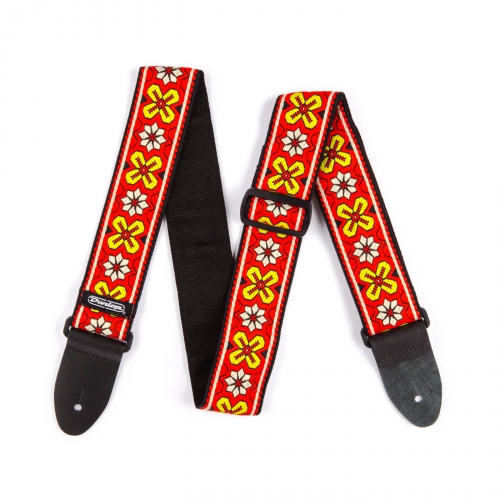 Dunlop Jacquard Strap - Avalon Red