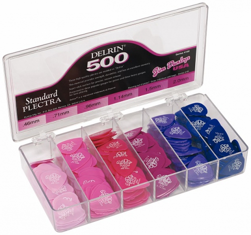 Dunlop Delrin 500 Standard Picks, pack Dunlop Delrin 500 Standard Picks, pack