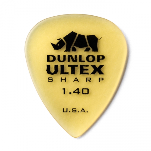 Dunlop Ultex Sharp Picks, Player′s Pack, 1.40 mm
