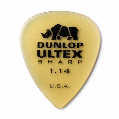 Dunlop Ultex Sharp Picks, Player′s Pack, 1.14 mm