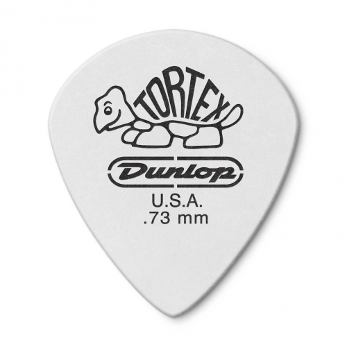 Dunlop Tortex White Jazz Picks, Refill Pack, 0.73 mm