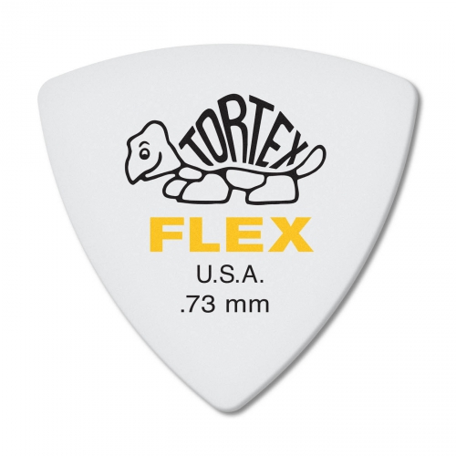 Dunlop Tortex Flex Triangle Picks, Refill Pack, 0.73 mm Dunlop Tortex Flex Triangle Picks, Refill Pack, 0.73 mm