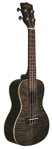 Kala Exotic Mahogany Ply Concert Ukulele Black