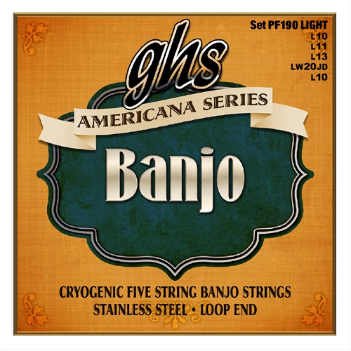 GHS Americana - Banjo 5-String Set, Light
