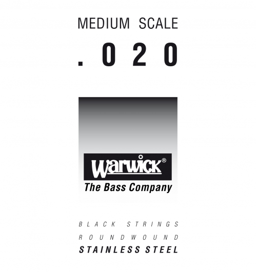 Warwick 39020 Black Label.020, Medium Scale