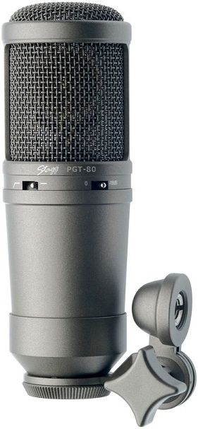 Stagg PGT-80 kondenzátorový mikrofón Stagg PGT-80 kondenzátorový mikrofón