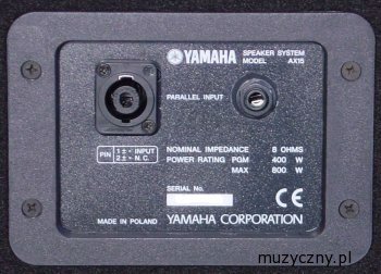 Tylny panel