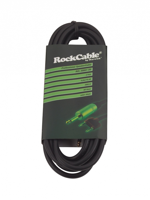 RockCable 30801 D8 kbel reproduktora 1 x banana plug / 1 x TS