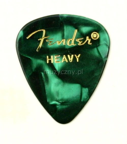 Fender Green Moto heavy gitarové trsátko Fender Green Moto heavy gitarové trsátko