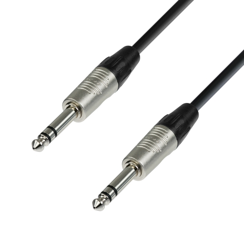 Adam Hall Cables K4 BVV 0300 Jack Stereo Cable 6,3 mm - Stereo Jack 6.3 mm, 3 m