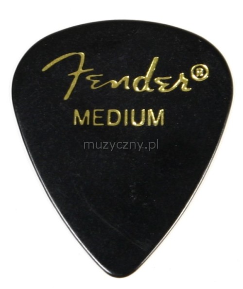 Fender Black Pick medium gitarov trstko