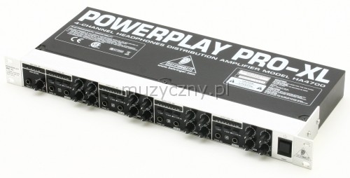 Behringer HA4700 Powerplay Pro slchadlov zosilova