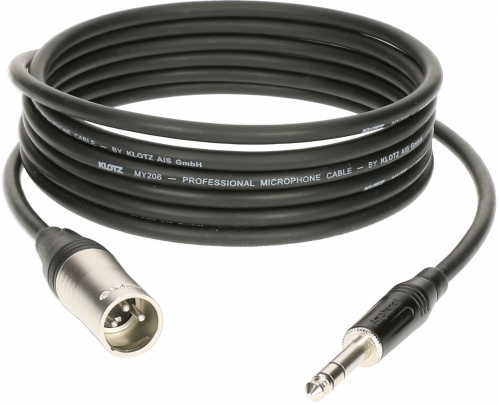 Klotz kabel mikrofonowy XLRm / TRS 0,6m