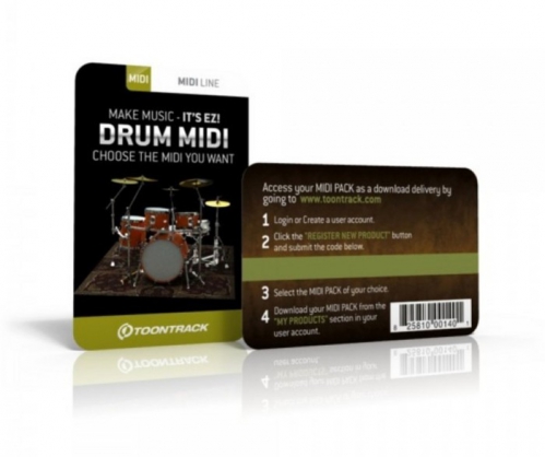 Toontrack Drum Midi