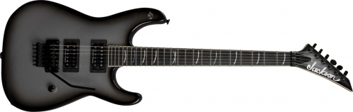 Jackson Usa Signature Scott Ian T-1000 Soloist 2h, Ebony Fingerboard, Silver Burst