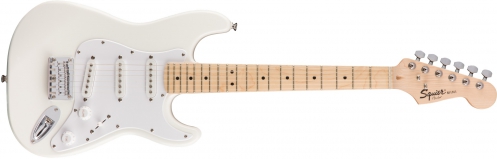 Fender Squier Mini Strat Fsr, Maple Fingerboard, Olympic White