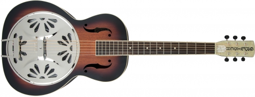 Gretsch G9220 Bobtail Round-Neck A.E., Mahogany Body Spider Cone Resonator Guitar