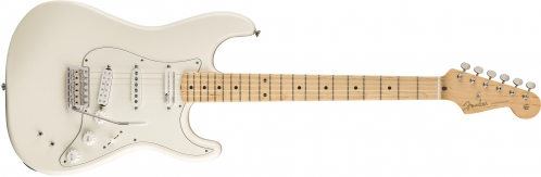 Fender Eob Stratocaster Maple Fingerboard, Olympic White