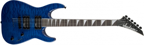 Jackson Js Series Dinky Arch Top Js32tq Dka, Rosewood Fingerboard, Transparent Blue