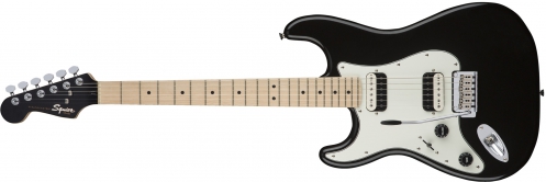 Fender Contemporary Stratocaster Hh Left-Handed, Maple Fingerboard, Black Metallic