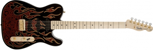 Fender James Burton Telecaster ML Red Paisley elektrick gitara