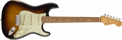 Fender Road Worn ′60s Stratocaster Pau Ferro Fingerboard, 3-Color Sunburst