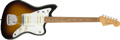 Fender Road Worn ′60s Jazzmaster, Pau Ferro Fingerboard, 3-Color Sunburst