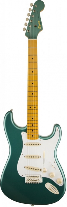 Fender Classic Vibe Stratocaster ′50s, Maple Fingerboard, Sherwood Green Metallic With Matching Headcap