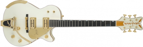 Gretsch G6134t-58 Vintage Select 58 Penguin With Bigsby Tv Jones Vintage White