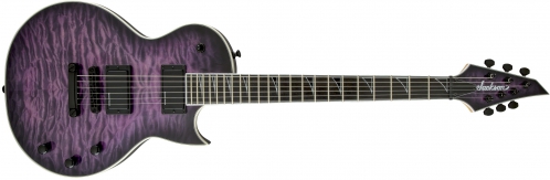 Jackson Pro Series Monarkh Scq, Ebony Fingerboard, Transparent Purple Burst