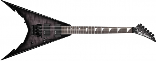 Jackson Usa Signature Corey Beaulieu King V Kv6, Ebony Fingerboard, Transparent Black Burst