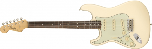 Fender American Original ′60s Stratocaster Left-Hand, Rosewood Fingerboard, Olympic White