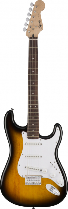 Fender Squier Bullet Stratocaster Hard Tail, Laurel Fingerboard, Brown Sunburst