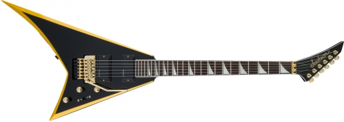 Jackson X Series Rhoads Rrx24, Rosewood Fingerboard, Black With Yellow Bevels