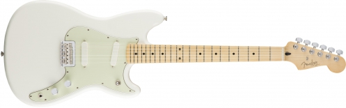 Fender Duo-Sonic, Maple Fingerboard, Arctic White