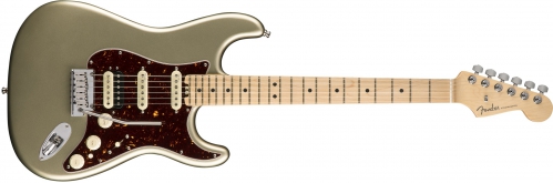 Fender American Elite Stratocaster Hss Shawbucker Mn Champagne