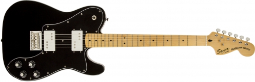 Fender Vintage Modified Telecaster Deluxe Maple Fingerboard Black