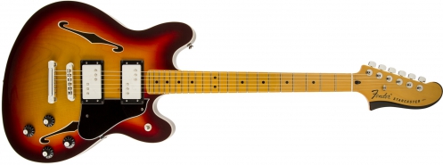 Fender Starcaster Maple Fingerboard, Aged Cherry Burst