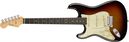 Fender American Elite Stratocaster Left-Hand, Ebony Fingerboard, 3-Color Sunburst