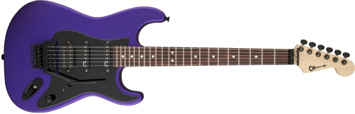 Charvel Usa Select So-Cal Hss Fr, Rosewood Fingerboard, Satin Plum