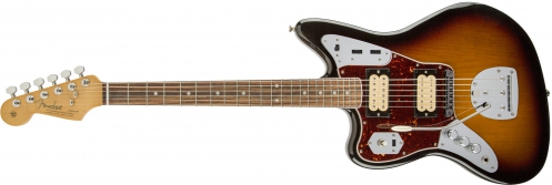 Fender Kurt Cobain Jaguar Left-Handed, Rosewood Fingerboard, 3-Color Sunburst
