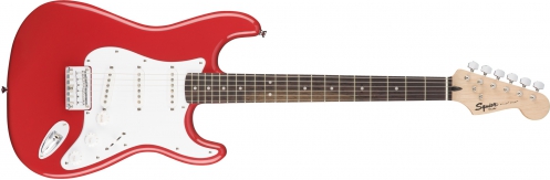 Fender Squier Bullet Stratocaster Hard Tail, Laurel Fingerboard, Fiesta Red