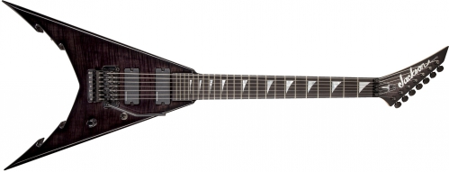 Jackson Usa Signature Corey Beaulieu King V Kv7, Ebony Fingerboard, Transparent Black Burst