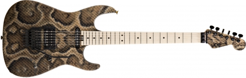 Charvel Warren Demartini Usa Signature Snake, Maple Fingerboard, Snakeskin