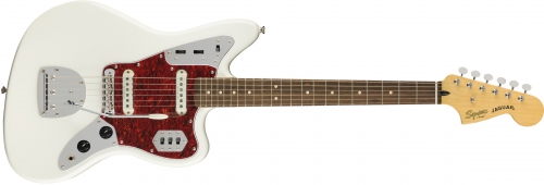 Fender Vintage Modified Jaguar Laurel Fingerboard, Olympic White Fender Vintage Modified Jaguar Laurel Fingerboard, Olympic White