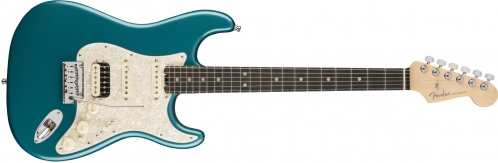 Fender American Elite Stratocaster Hss Shaw Bucker Ebony Fingerboard, Ocean Turquoise